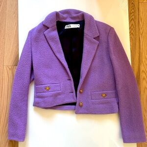 Cute blazer & mini skirt set from Zara